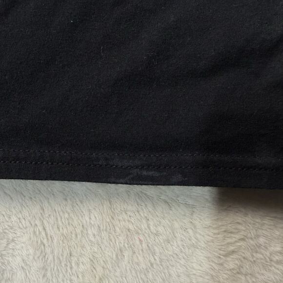 COOGI Women's T-Shirt Baby Tee Medium Gold Logo Spell Out Mcbling Y2K Vintage - Picture 3 of 6